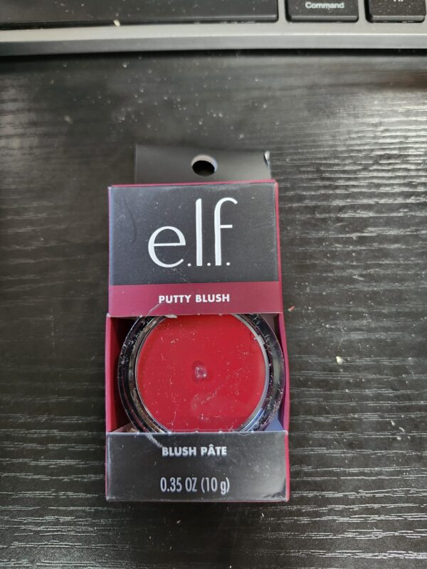 e.l.f. Putty Blush, Creamy & Ultra Pigmented Formula, Infused with Argan Oil & Vitamin E, Caribbean, 0.35 Oz (10g) | EZ Auction