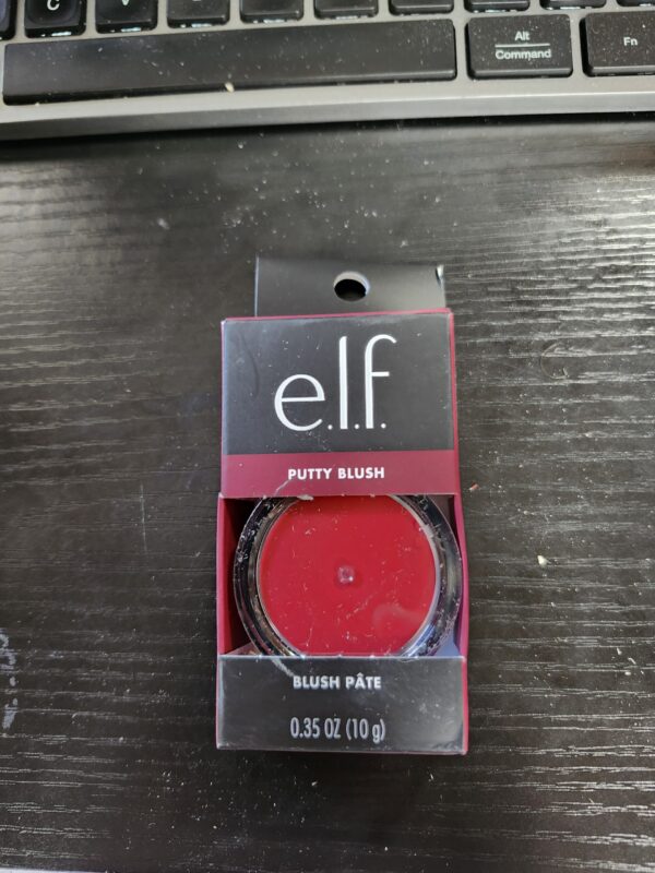 e.l.f. Putty Blush, Creamy & Ultra Pigmented Formula, Infused with Argan Oil & Vitamin E, Caribbean, 0.35 Oz (10g) | EZ Auction