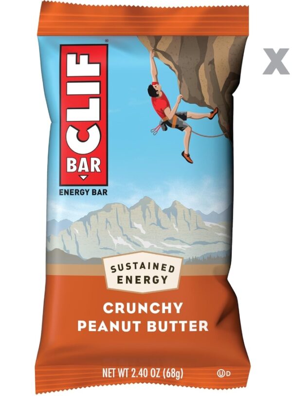 Clif Bar - Crunchy Peanut Butter - Made with Organic Oats - 11g Protein - Non-GMO - Plant Based - Energy Bars - 2.4 oz. | EZ Auction