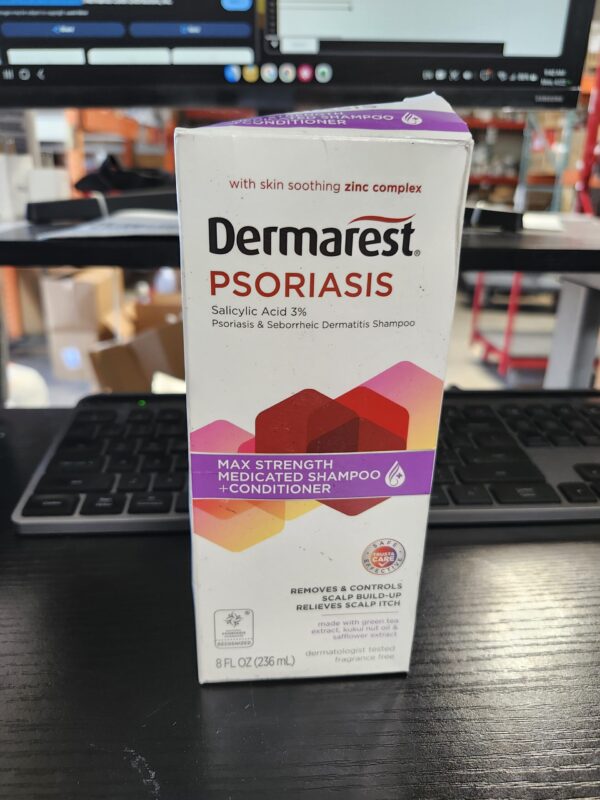 Dermarest Psoriasis Medicated Shampoo plus Conditioner | 8-Ounces | 1-Unit | EZ Auction