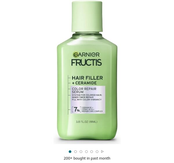 Garnier Fructis Hair Filler Color Repair Serum with Ceramide, 3.8 FL OZ, 1 Count | EZ Auction