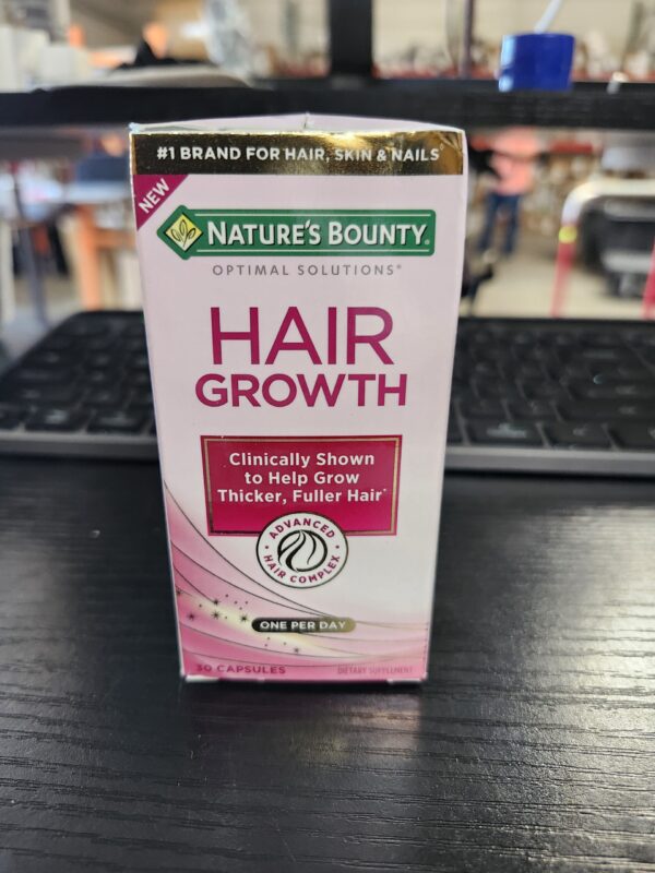 Nature's Bounty Hair Growth Capsules - 30 ct | EZ Auction