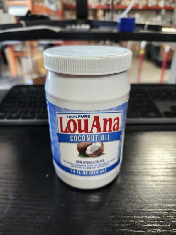 LouAna Pure Coconut Oil 16oz Jar  | EZ Auction