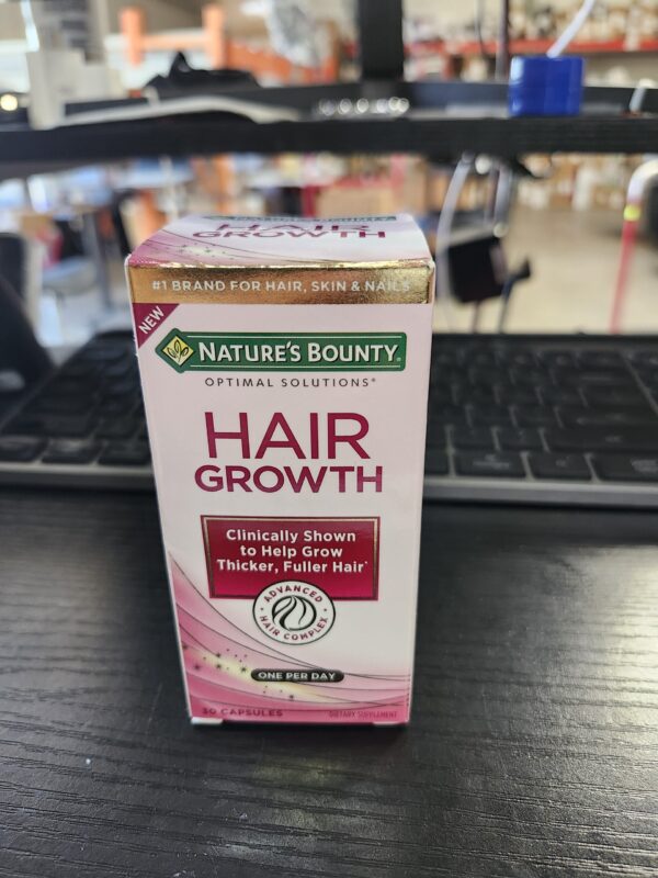 Nature's Bounty Hair Growth Capsules - 30 ct | EZ Auction