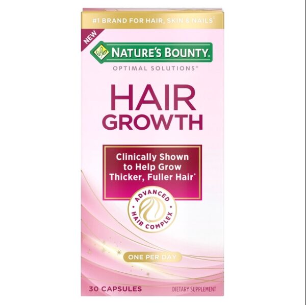 Nature's Bounty Hair Growth Capsules - 30 ct | EZ Auction