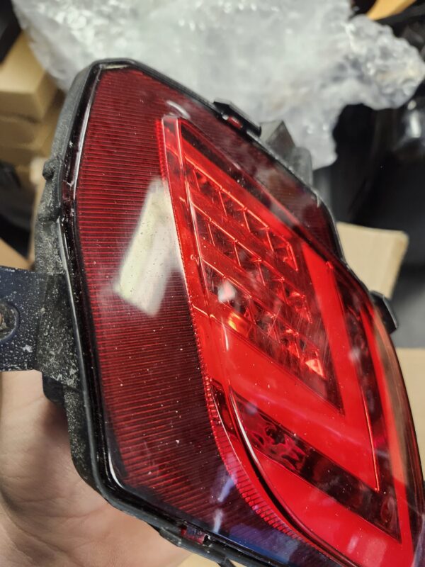 ***USED REFER TO IMAGES***Rear Bumper Reflector Fog Brake Tail Turn Signal Light KD31515L0 KD31515M0 Red Yellow LED for Mazda CX-5 2013-2016 Red Lens (Set of 2) | EZ Auction
