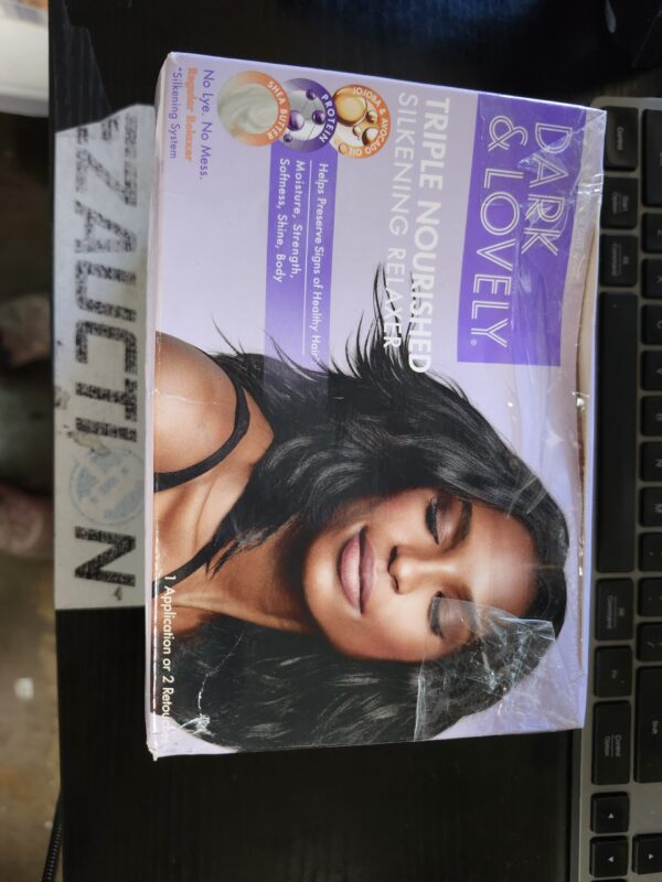 Dark and Lovely Triple Nourished Silkening Relaxer | EZ Auction