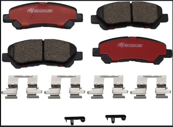 ***5 SETS OF THE FRONT PADS***H HENZIKON HIGH-PERFORMANCE HZ1325 QuietCast Premium Ceramic Disc Brake Pad Set - Compatible With Toyota Highlander; FRONT | EZ Auction