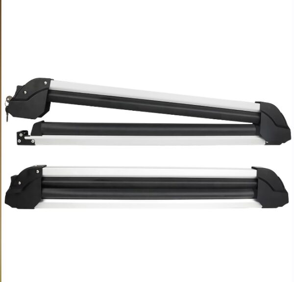 Ski and Snowboard Rack for Car Roof Rack, Universal Ski Snowboard Roof Rack Holder Mount Fit Most Roof Rack Crossbars, Carry up to 5 Pairs of Skis or 4 Snowboards | EZ Auction