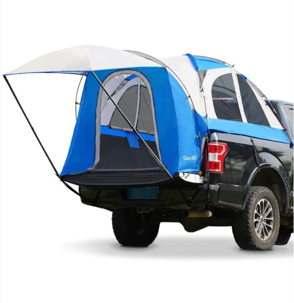 Quictent Pickup Truck Tent for 6.0-6.3' Bed, Waterproof PU2000mm 2-Person Sleeping Capacity Truck Bed Tent with Removable Awning, Rainfly ＆ Storage Bag Included | EZ Auction