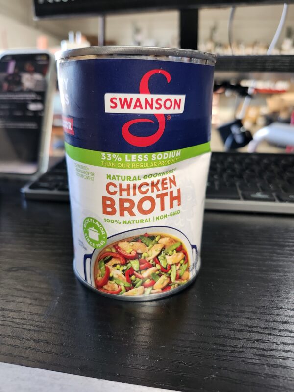 EXPIRE 11/28/2025, Swanson's Swanson Natural Goodness Chicken Broth, 14.5 oz. Can (200000002429) | EZ Auction