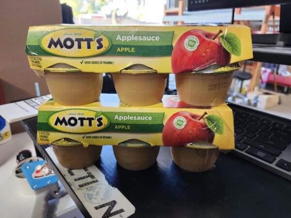 EXPIRE 06/07/2024, Mott's Applesauce, 4 oz cups, 72 Count (12 Packs of 6) | EZ Auction