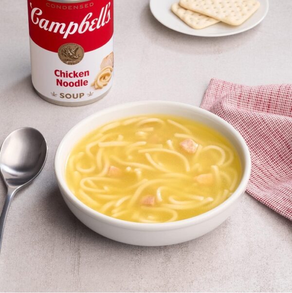 EXPIRE 11/15/2025, Campbell's Condensed Chicken Noodle Soup, 10.75 Ounce Can with Pop-Top Lid (Pack of 1) | EZ Auction