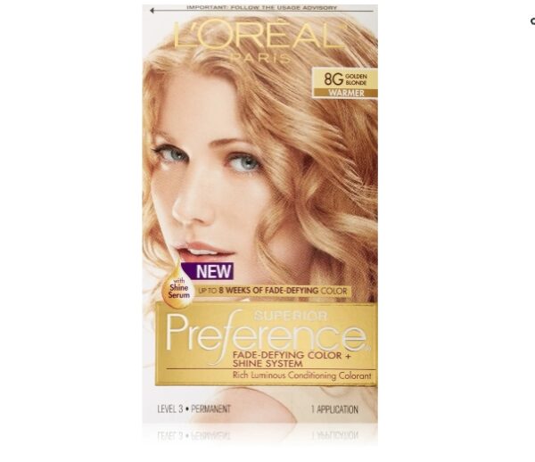L'Oreal Preference #8G Golden Blonde, 1 ct | EZ Auction
