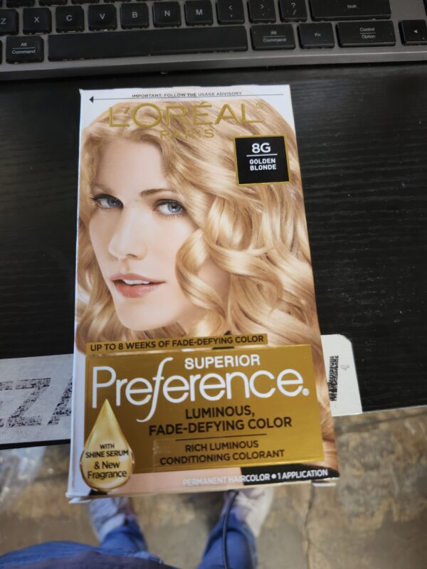 L'Oreal Preference #8G Golden Blonde, 1 ct | EZ Auction