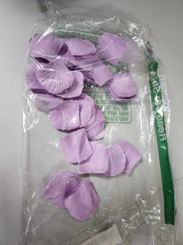 100 Pieces Light Purple Artificial Silk Rose Petals Flower Decoration Wedding Party Color Light Purple | EZ Auction