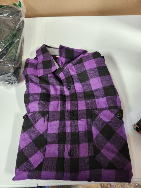 Size M, QZH.DUAO Men & Boy's Cotton Plaid Button Down Shirts with Pocket, 4 Years - Men 4XL | EZ Auction