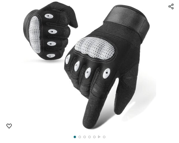 Size S, Motorcycle Gloves for Men and Women | Touch Screen Hard Knuckle Tactical Gloves | Riding Gloves | Dirt Bike Gloves | Breathable & Anti-Slip Airsoft Gloves | EZ Auction