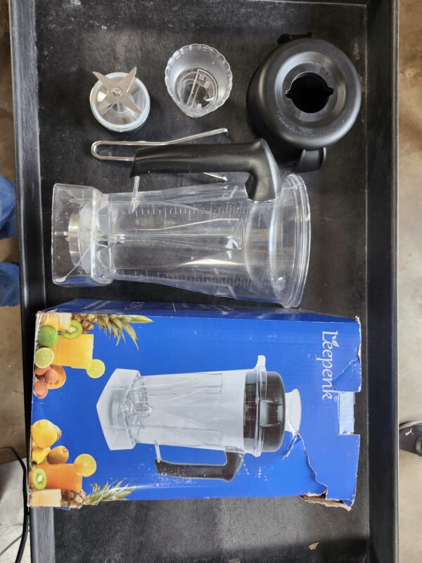 ***Used and BROKEN REFER to Photos*** For Vitamix Blender Pitcher 64oz, Replace 5000 5200 5500 6300 7500 Pro200 500 750 Vita-Prep vm0101 vm0102 vm0103 E310 320, asy172 Classic/Commercial series etc Pitcher Jar Cup, 3-Year Warranty | EZ Auction