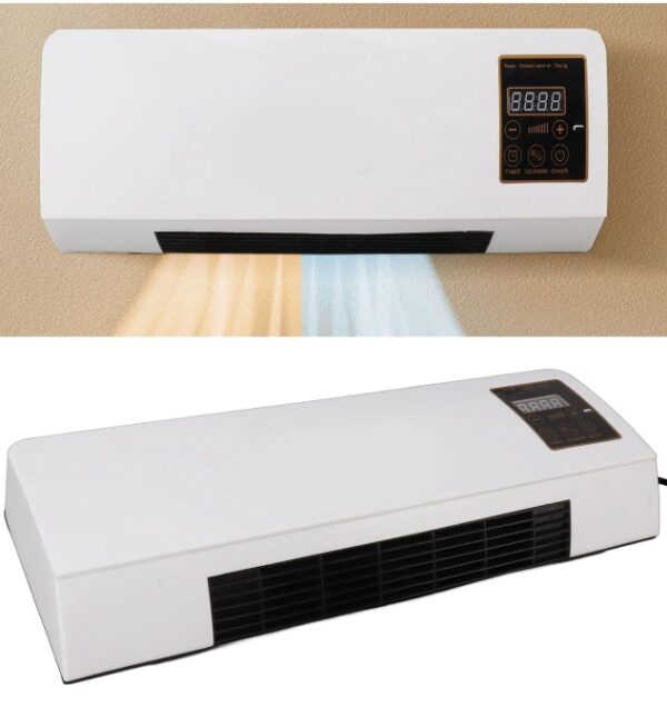 Wall Air Conditioner, Dual Use Highly Efficient Wide Angles Mobile Small Air Conditioner for Home Bathroom Bedroom Office Room (Without Print) | EZ Auction