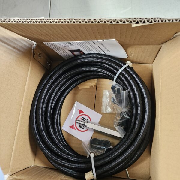 EVIL ENERGY 6AN PTFE Fuel Line Kit,E85 Nylon Braided Fuel Hose 20FT | EZ Auction