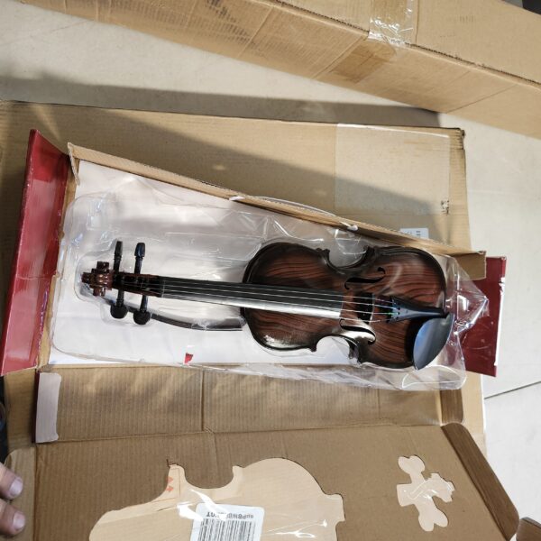 Vaguelly Plastic Violin Kids Kids Violin Toy Kids Ukulele Toy Plastic Guitar Toy Musical Toy: Antique | EZ Auction