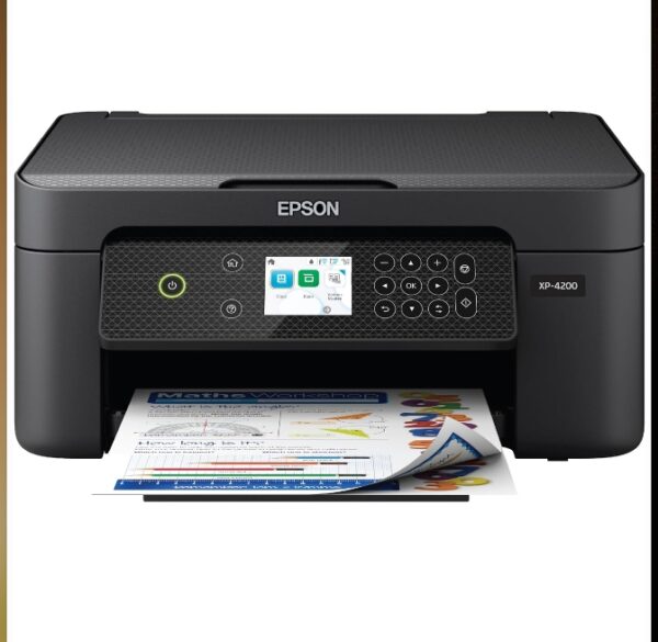 Epson Expression Home XP-4200 Wireless Color All-in-One Printer with Scan, Copy, Automatic 2-Sided Printing, Borderless Photos and 2.4" Color Display,Black | EZ Auction