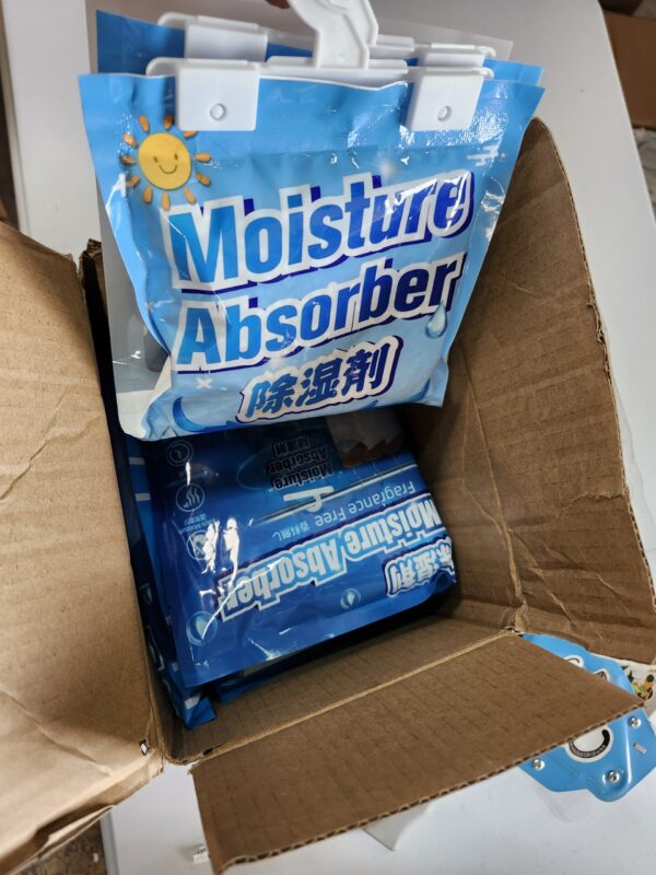 TABYIK Moisture Absorber Packets,10 Packs Dehumidifier Bags for Closet,Basements, Bathrooms,8.8OZ Each,Fragrance Free | EZ Auction