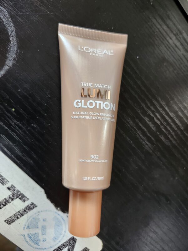 L'Oreal Paris Makeup True Match Lumi Glotion, Natural Glow Enhancer, Illuminator Highlighter Skin Tint, for an All Day Radiant Glow, Medium, 1.35 Ounces | EZ Auction