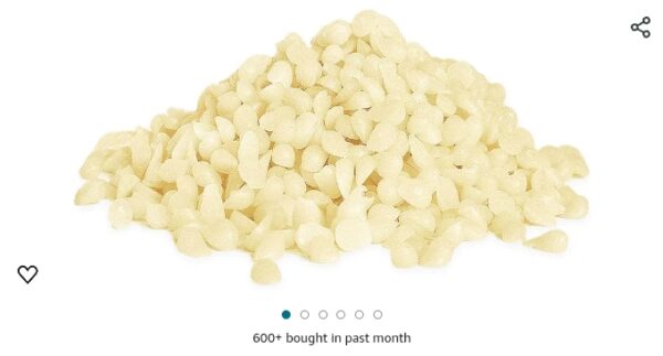 White Beeswax Pellets 5 lb 100% Pure and Natural Triple Filtered for Skin, Face, Body and Hair Care DIY Creams, Lotions, Lip Balm and Soap Making Supplies | EZ Auction