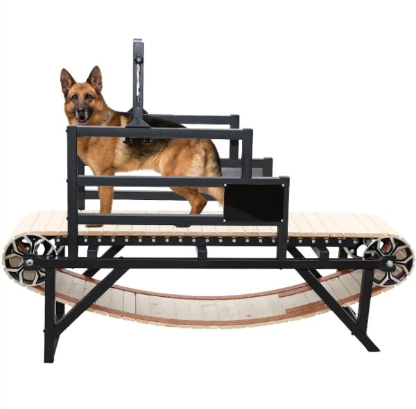 READ THE DESCRIPTION** Dog Treadmill for Large Medium Dogs, Pet Treadmill Small Dogs,Dog Trotter Running Machine Exercise Equipment for Dog Indoor Home 220lbs Capacity | EZ Auction