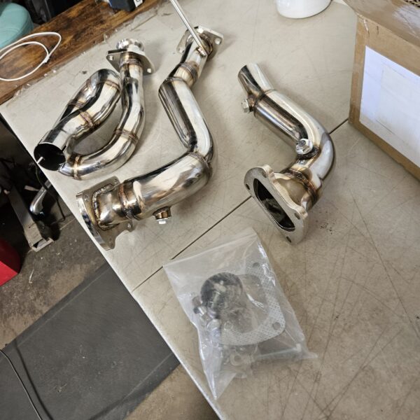 Exhaust Headers Stainless Steel Polished for 2003-2008 RAM 1500 2500 3500 5.7L Hemi V8 | EZ Auction