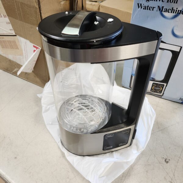 Hydrogen Rich Water Kettle 2L High Concentration Hydrogen Rich Constant Temperature Heating Potential Hydrogen Cup Touch Panel Black | EZ Auction