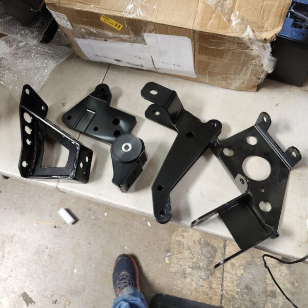 K-Series Black Engine Swap Mounts Bracket Aluminum Replacement for 1992-1995 Civic 1994-2001 Integra K20 K24 EG EG6 DC DC2 EGK1 EGK1-62A | EZ Auction