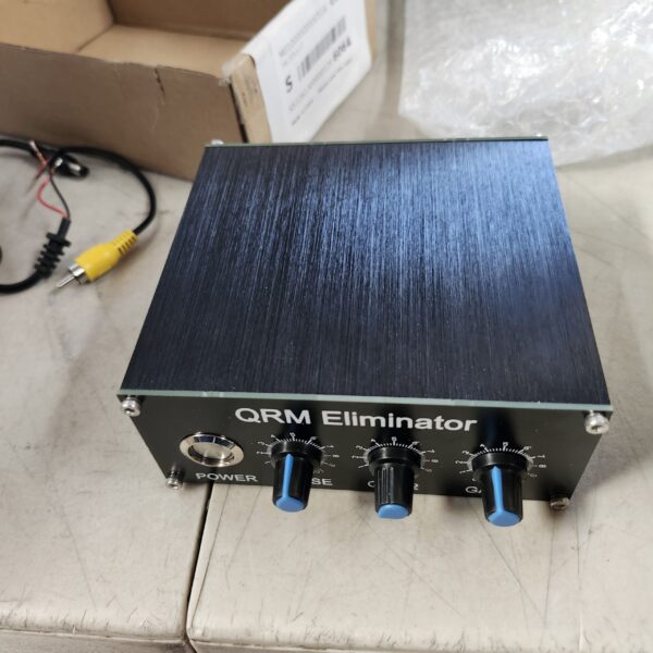 X ‑ Phase QRM Eliminator, HF Bands 1.8MHz‑30MHz Adjustable Aluminum Alloy Signal Canceller Built in PTT Control | EZ Auction