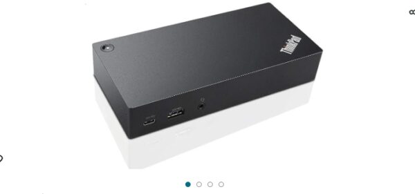 Lenovo 40A90090US Thinkpad USB Type-C Dock, Black (Renewed) | EZ Auction