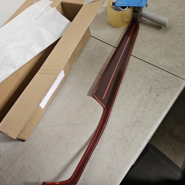 Plastic Agate Wood Grain Center Console Dash Strip Trim Compatible for Benz C-Class 2012-2014 | EZ Auction