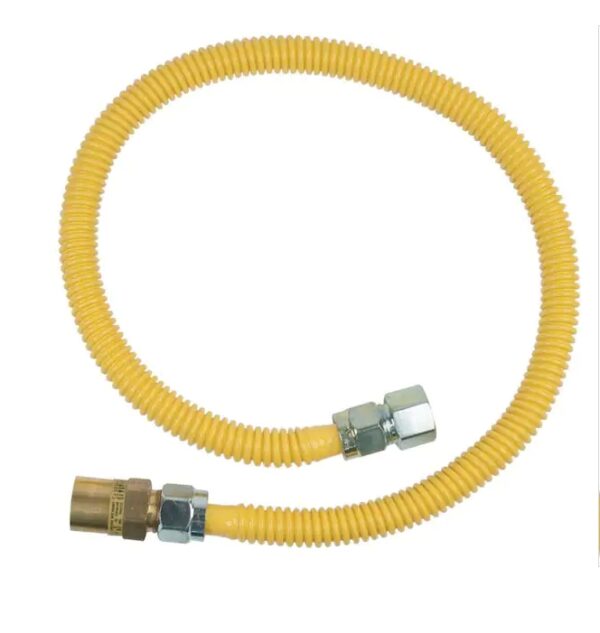 3/4 in. FIP x 3/4 in. FIP x 36 in. Gas Connector (5/8 in. OD) w/Safety+Plus2 Thermal Excess Flow Valve (107,000 BTU) | EZ Auction
