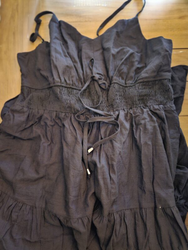 GRACE KARIN Women's Cotton Dresses Summer 2024 Spaghetti Strap V Neck Ruffle Tiered Flowy Dresses | EZ Auction