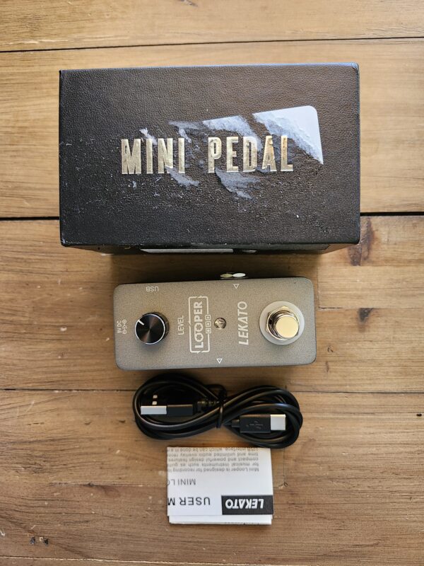LEKATO Guitar Looper Effect Pedal Loop Pedal 5 Minutes Looping Time Looper Pedal ONE Looper Unlimited Overdubs | EZ Auction