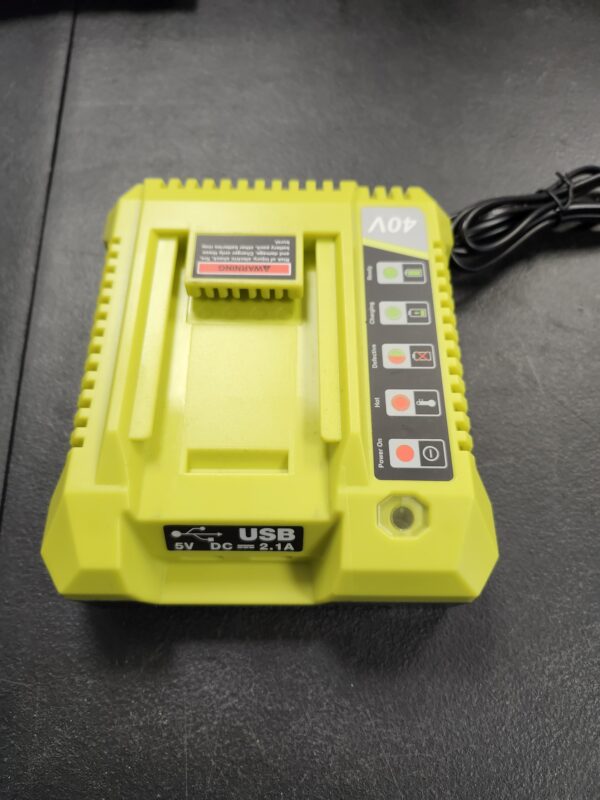 40V Charger for Ryobi, Hipoke OP401 Lithium-ion Battery Charger for OP4015 OP4026 OP4026A OP4030 OP4040 OP4050 OP4050A OP4060 OP40261 OP40301 OP40401 OP40501 OP40601 Ryobi 40V Lithium-ion Battery | EZ Auction