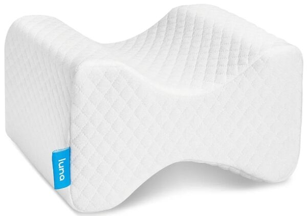 [Orthopedic Pillow Knee Pillow] Luna | Memory Foam Pillows for Hip Pain & Lower Back Pain Relief | Post Surgery Pillow, Sciatica Pain Relief Pillow for Adults | Knee Surgery Gifts | EZ Auction