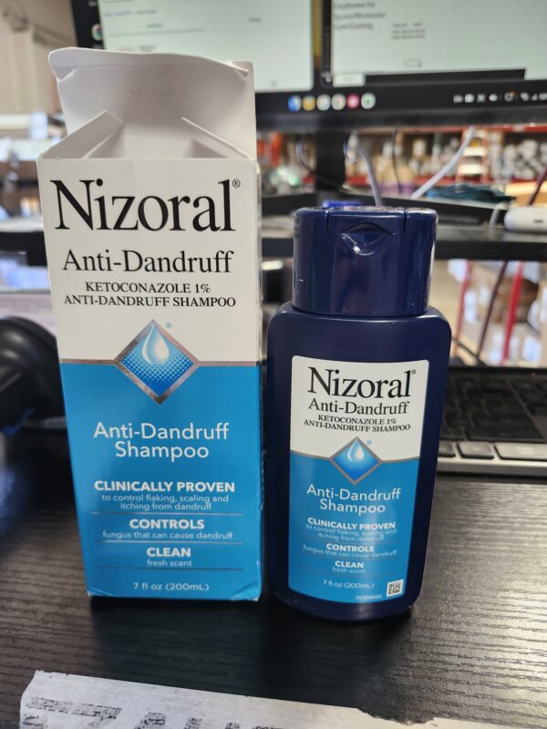 EXPIRE 12/2025, Nizoral Anti-Dandruff Shampoo with 1% Ketoconazole, Fresh Scent, 7 Fl Oz | EZ Auction