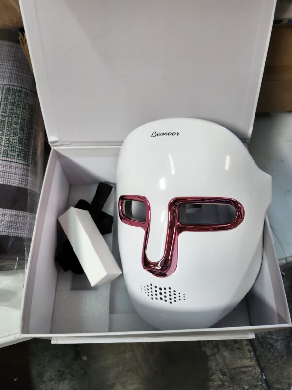 Led Face Mask Light Therapy At Home, Red Light Therapy Mask for Face, 7 Colors LED Face Mask Light Therapy | EZ Auction