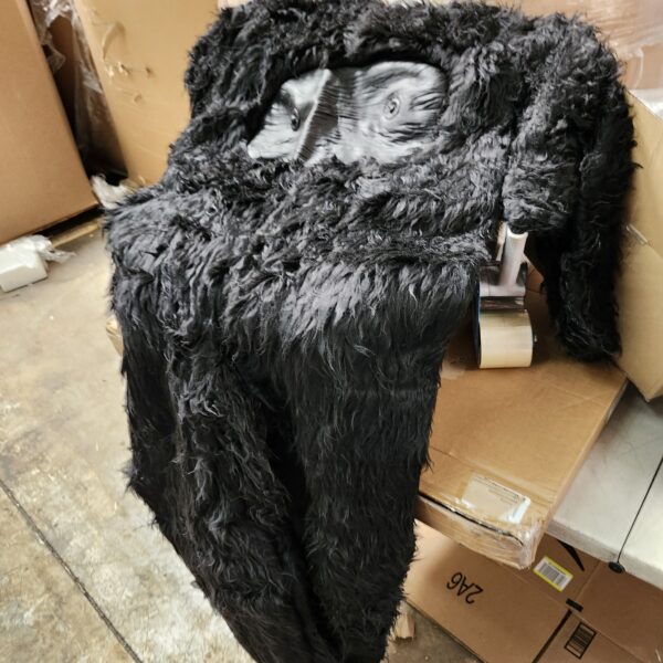 ** SIZE 1***EraSpooky Adult Gorilla Halloween Costume Men's Realistic Ferocious Chimpanzees Cosplay Suits | EZ Auction