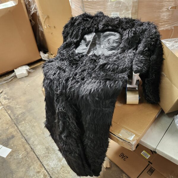 ** SIZE 1***EraSpooky Adult Gorilla Halloween Costume Men's Realistic Ferocious Chimpanzees Cosplay Suits | EZ Auction