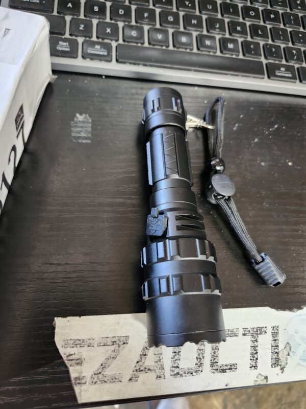 50000LM T6 Tactical Military LED Flashlight 18650 Torch Direct Charge 5-Mode | EZ Auction