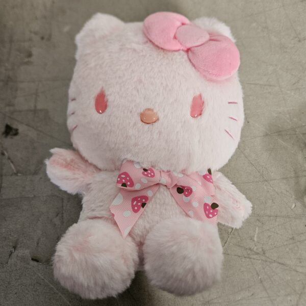 10 inch Pink Kitty Plush,Cute Cartoon Stuffed Gifts for Kids,Soft Anime Doll Toys | EZ Auction