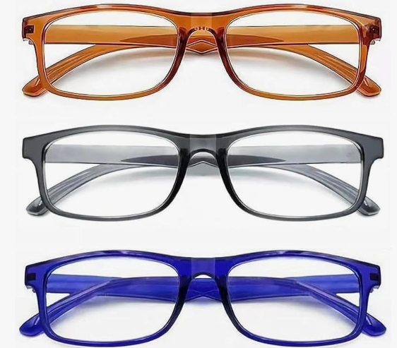 3 Pack Reading Glasses Blue Light Blocking,Reading Glasses for Women ...