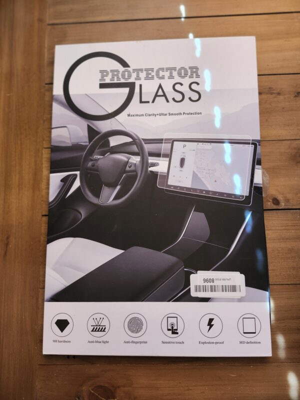 Tempered Glass Screen Protector for Tesla Model 3/Y, for Model Y (2024-2020), Model 3 (2023-2017) 15" Center Control Touchscreen Navigation Touch Screen Protector 9H Anti-Scratch Shock Resistant | EZ Auction